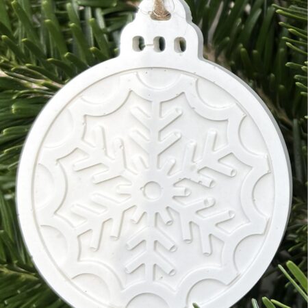 Boule de noël flocon