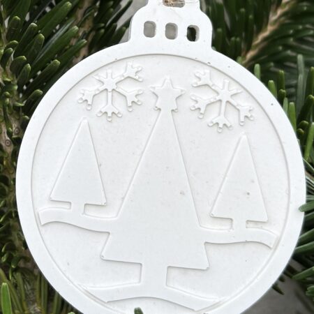 Boule de noël sapin